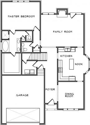 Home Plan - Main Level