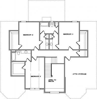 Home Plan - Second Level