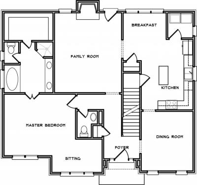 Home Plan - Main Level