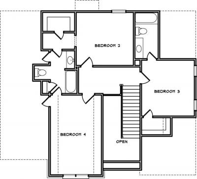 Home Plan - Second Level