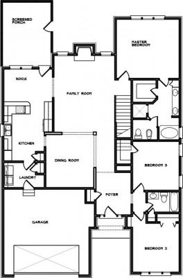 Home Plan - Main Level