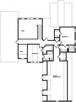 Home Plan - Second Level