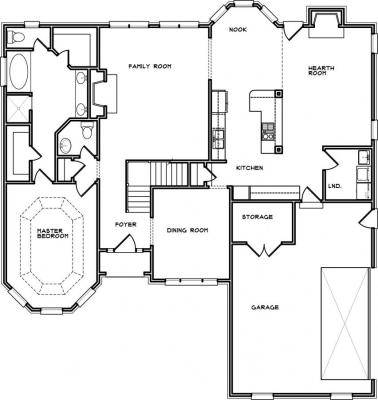 Home Plan - Main Level