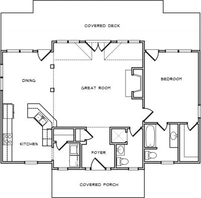 Home Plan - Main Level
