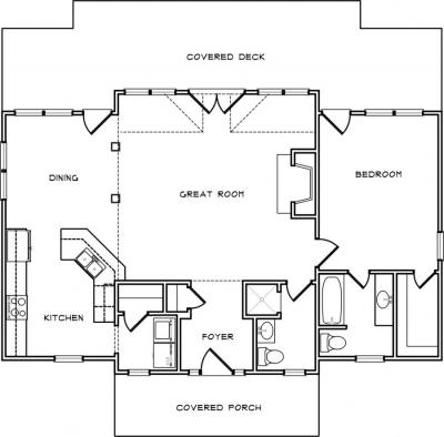 Home Plan - Main Level