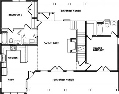 Home Plan - Main Level