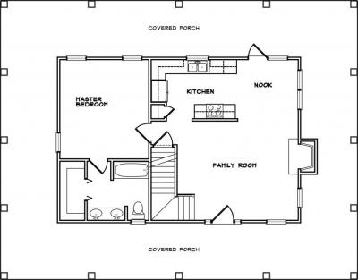 Home Plan - Main Level