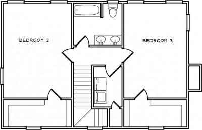 Home Plan - Second Level