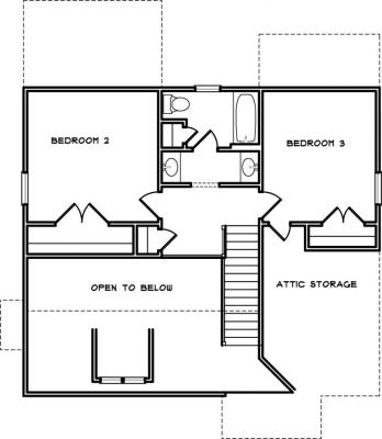 Home Plan - Second Level