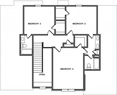 Home Plan - Second Level