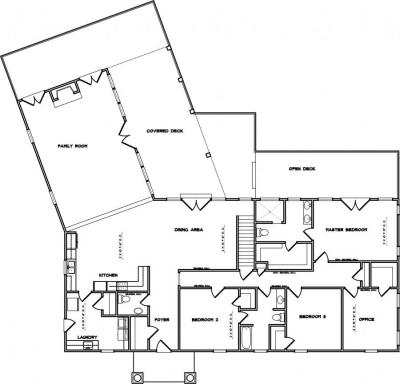 Home Plan - Main Level