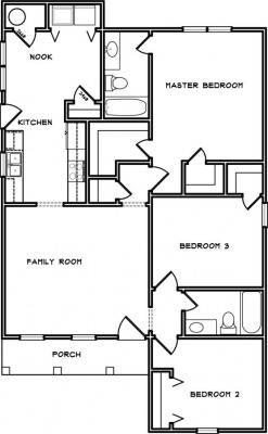 Home Plan - Main Level