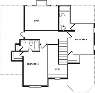 Home Plan - Second Level