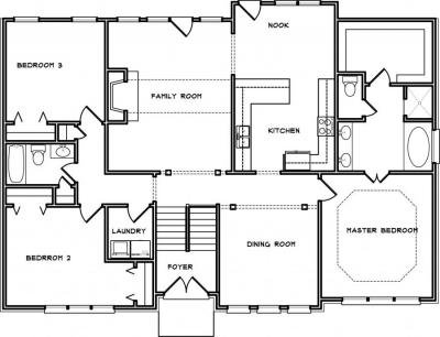 Home Plan - Main Level