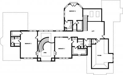 Home Plan - Second Level