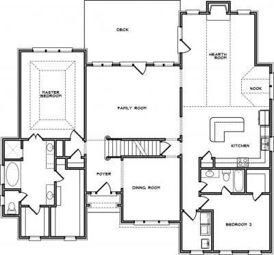 Home Plan - Main Level