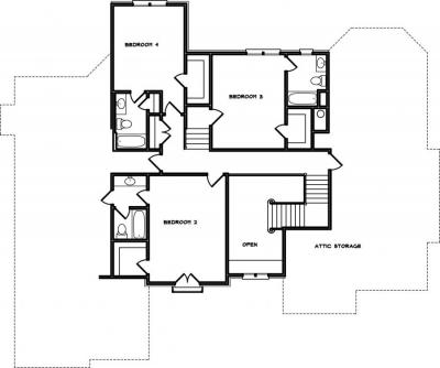 Home Plan - Second Level