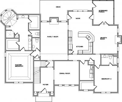 Home Plan - Main Level