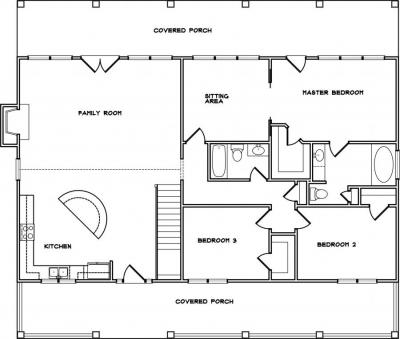 Home Plan - Main Level