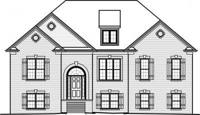 Home Plan - Front View