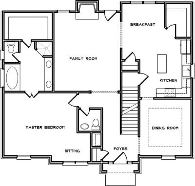 Home Plan - Main Level