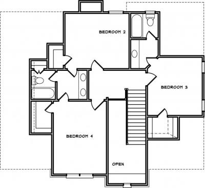 Home Plan - Second Level