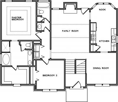 Home Plan - Main Level