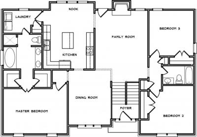 Home Plan - Main Level