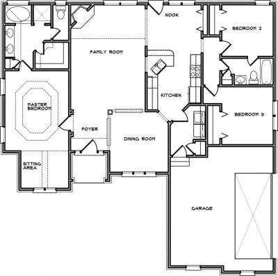 Home Plan - Main Level