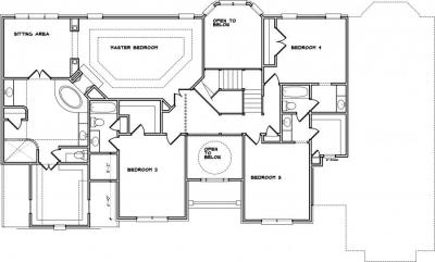 Home Plan - Second Level