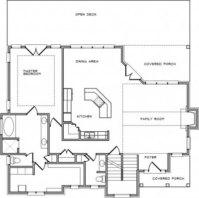 Home Plan - Main Level