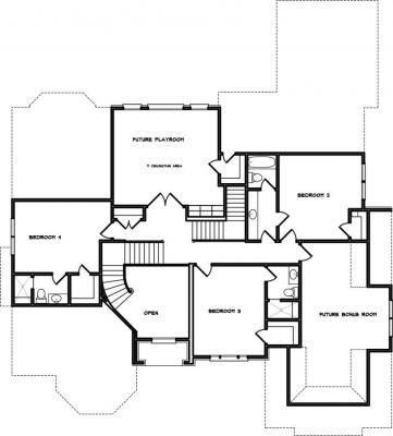 Home Plan - Second Level