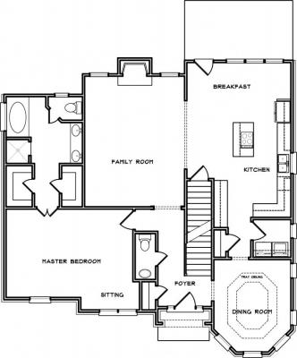 Home Plan - Main Level