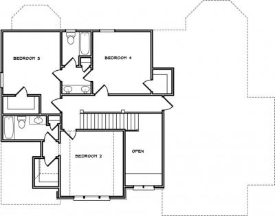 Home Plan - Second Level