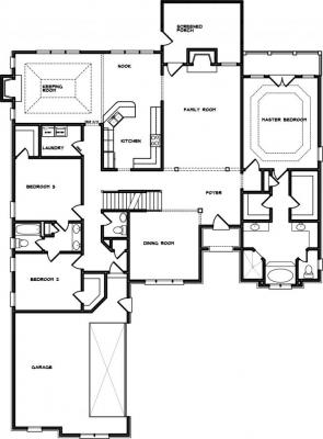 Home Plan - Main Level