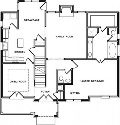 Home Plan - Main Level