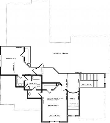 Home Plan - Second Level