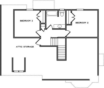 Home Plan - Second Level