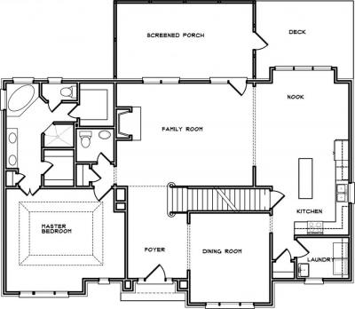 Home Plan - Main Level