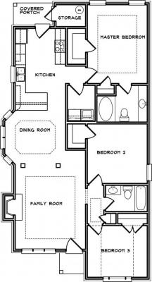 Home Plan - Main Level