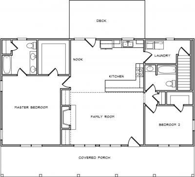 Home Plan - Main Level