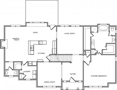 Home Plan - Main Level