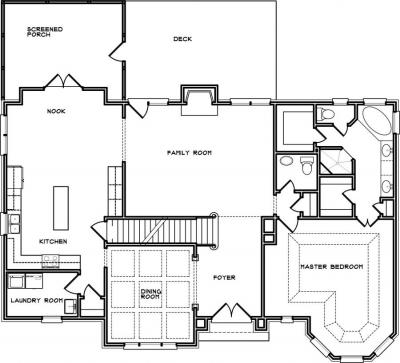 Home Plan - Main Level