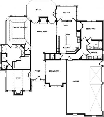 Home Plan - Main Level