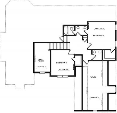 Home Plan - Second Level