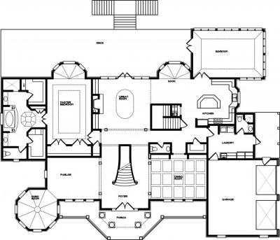 Home Plan - Main Level