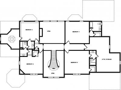 Home Plan - Second Level