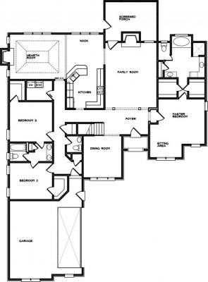 Home Plan - Main Level