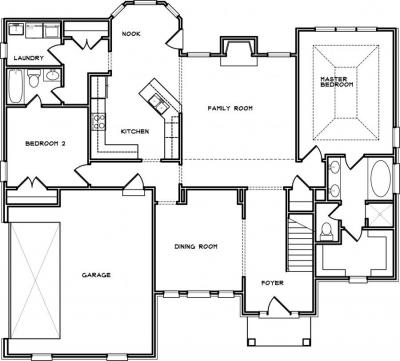 Home Plan - Main Level