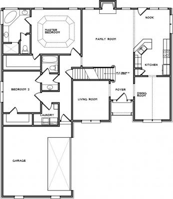 Home Plan - Main Level